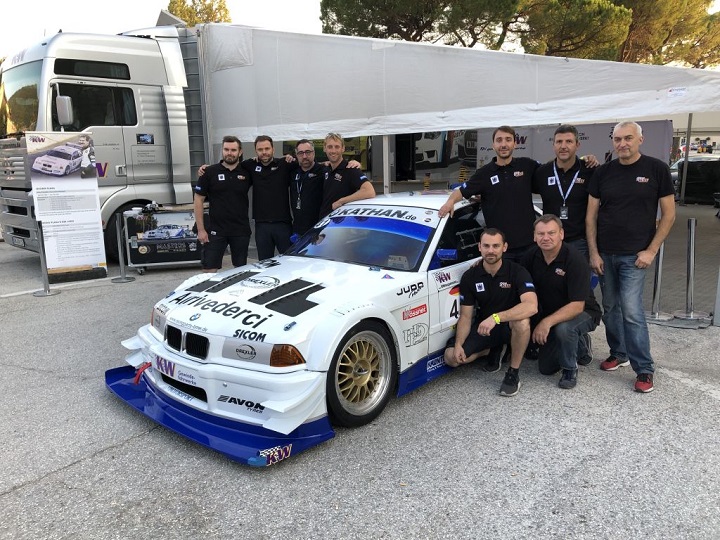 忆往昔峥嵘岁月稠，BMW 320 Judd V8 at FIA Hill Climb Masters